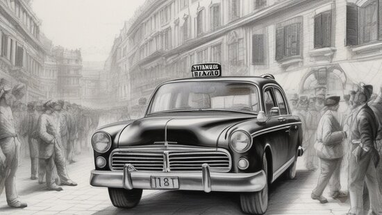 Standard taxi in Voi